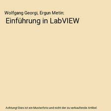 Einführung labview wolfgang gebraucht kaufen  Trebbin