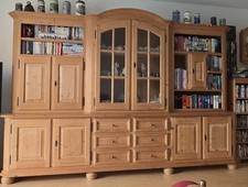 Schrankwand fichte massiv gebraucht kaufen  Wolfratshausen