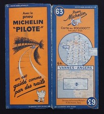 Carte michelin vannes d'occasion  Nantes-