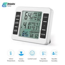 Geladeira Digital Sem Fio Freezer Termômetro Alarme Temp Sensor Duplo Novo comprar usado  Enviando para Brazil