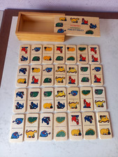 Jeu dominos bois d'occasion  Porcelette