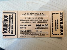 Eintrittskarte ticket bundesli gebraucht kaufen  Kirchentellinsfurt
