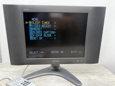 Vtg sharp aquos for sale  Las Vegas