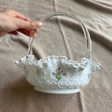 Fenton white floral for sale  Keego Harbor