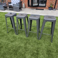 Grey tolix style for sale  SKELMERSDALE