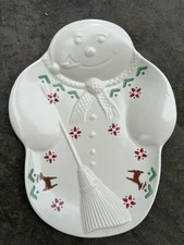 snowman tray serving for sale  York