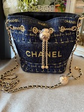 Borsa secchiello chanel usato  Napoli