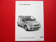 Fiat multipla technik gebraucht kaufen  Offenbach am Main