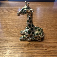 Giraffe metal rhinestones for sale  Flat Rock