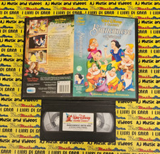 Vhs film biancaneve usato  Vigarano Mainarda