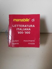 Manabile letteratura italiana usato  Modena
