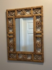 Vintage boho rattan for sale  Greenfield
