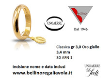 Fede nuziale unoaerre usato  Avola