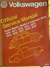 vw super beetle manual for sale  Lakewood