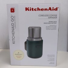 Moedor de café KitchenAid GO sem fio KBGR111SE lareira sombreada e mão verde  comprar usado  Enviando para Brazil