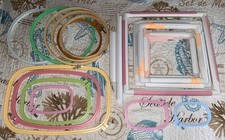 Embroidery hoops wood for sale  Freeport