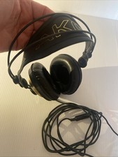 Fones de ouvido AKG Monitor vintage semi-aberto traseiro Pro Studio não testado, usado comprar usado Fones de ouvido AKG Monitor vintage semi-aberto traseiro Pro Studio não testado, usado comprar usado  Enviando para Brazil
