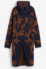 Neu strickmantel blau gebraucht kaufen  Deutschland