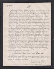 1880 faire part d'occasion  Toulouse-