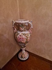 Vaso capodimonte vintage usato  Morimondo