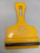 VINTAGE LINSEY MOTOR SALES INC CHEVROLET PUBLICIDADE RASPADOR DE GELO BRYAN OHIO comprar usado  Enviando para Brazil
