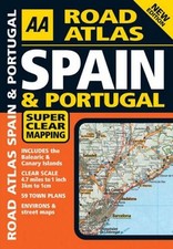 AA Road Atlas Spain and Portugal -  - Paperback - 0749548304-Good, usado comprar usado  Enviando para Brazil