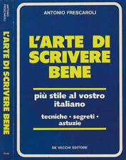 Arte scrivere bene. usato  Italia