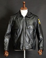 Vintage leather police for sale  KETTERING