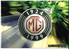 Mgf 75th anniversary for sale  UK