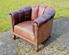 Loungechair leder vintage gebraucht kaufen  Bremen