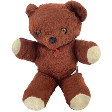 Vintage Anos 60 Knickerbocker Urso de Pelúcia Marrom Musical Bicho de Pelúcia Usado comprar usado  Enviando para Brazil