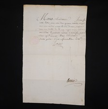 Louis xvi lettre d'occasion  Paris I
