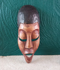 Masque africain bois d'occasion  Bauvin