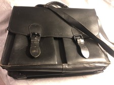 lehrertasche leder schwarz gebraucht kaufen  Hattingen