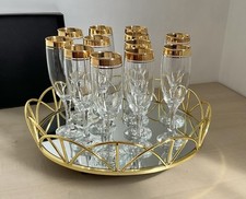 Vintage set gilded for sale  WAKEFIELD