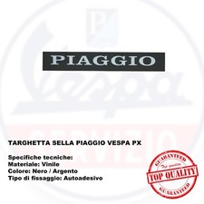 Targhetta adesiva piaggio usato  Prato