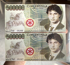 Bossi 500000 lire usato  Roma