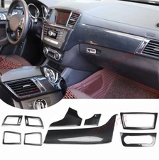 Kit de acabamento de console central aparência fibra de carbono 2012-2015 para Mercedes-Benz ML/GL comprar usado  Enviando para Brazil