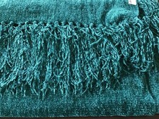 Pier One Importado, Cobertor com Borlas, TEAL 52 Por 66, Muito Muito Raro comprar usado  Enviando para Brazil
