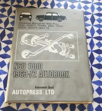 Workshop manual autobook for sale  PRESTATYN