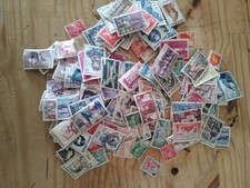 Vrac timbres oblitérés d'occasion  Barjac