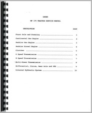Service manual massey for sale  Atchison