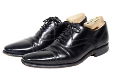 LOAKE 'SHARP' Czarne polerowane BUTY OXFORD UK 9 EU 43 | Wkładka 29cm na sprzedaż  PL