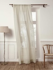 Linen sheer curtain for sale  Matthews