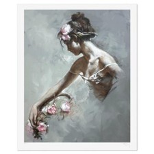 Serigrafia à prova de impressora Royo, "Imagen" edição limitada (36" x 28,5"), numerada comprar usado  Enviando para Brazil