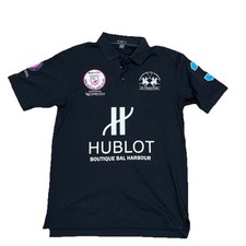 Camisa polo La Martina Hublot tamanho P (adequado para M) equipe polo internacional #3 comprar usado  Enviando para Brazil