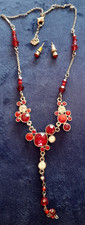 Swarovski red drop for sale  BRAMPTON