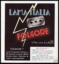 Pubblicita 1935 lama usato  Biella