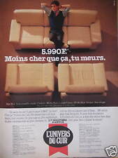 Leather advertising leather d'occasion  Expédié en Belgium