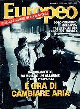 Europeo 1985 autonomia usato  Italia